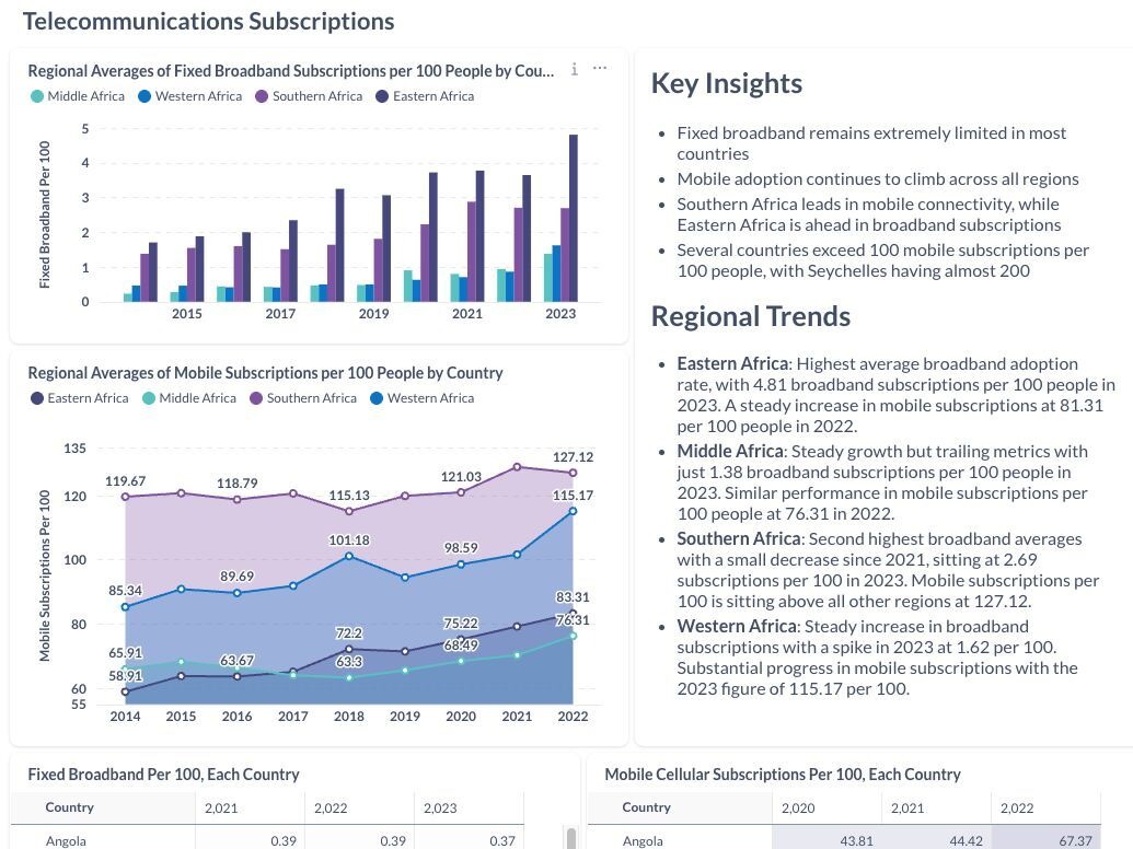 Digital Transformation in Sub-Saharan Africa
